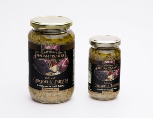 delizia di carciofi e tartufi