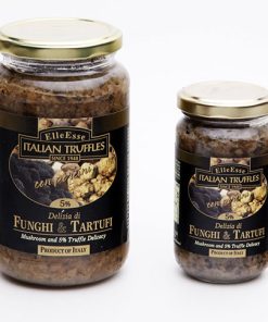 delizia di funghi e tartufi