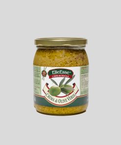 Crema di olive verdi